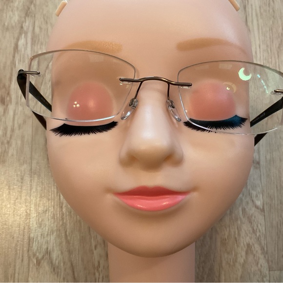 SILHOUETTE 5379 Eyeglasses 40 6059 19-140 Rimless Copper/Gray FRAMES Austria - Picture 1 of 12